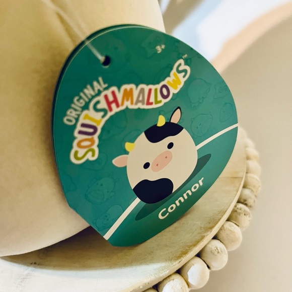 Connor Cow 🐄 Squishmallow set - Picture 3 of 3